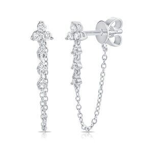 Sabrina Designs 14K 0.17 Ct. Tw. Diamond Dangle Earrings
